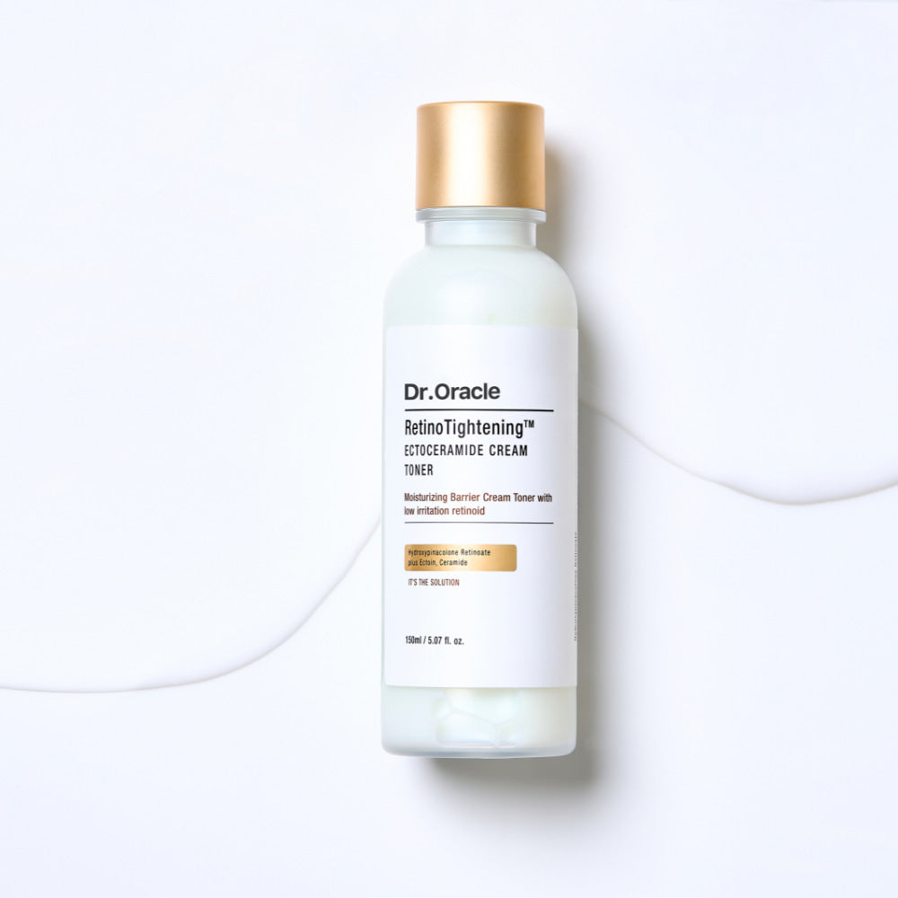 Dr. Oracle skincare cream bottle on a white background