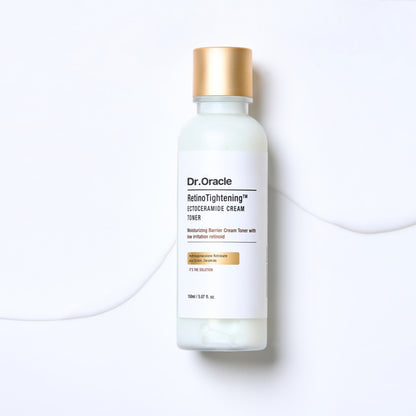 Dr. Oracle skincare cream bottle on a white background